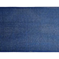 Hot Sale 😉 12 Pack: 4" Faux Linen Wired Ribbon by Celebrate It™ Décor 🎉 -Celebrate It Sales Shop 10659102 3 1