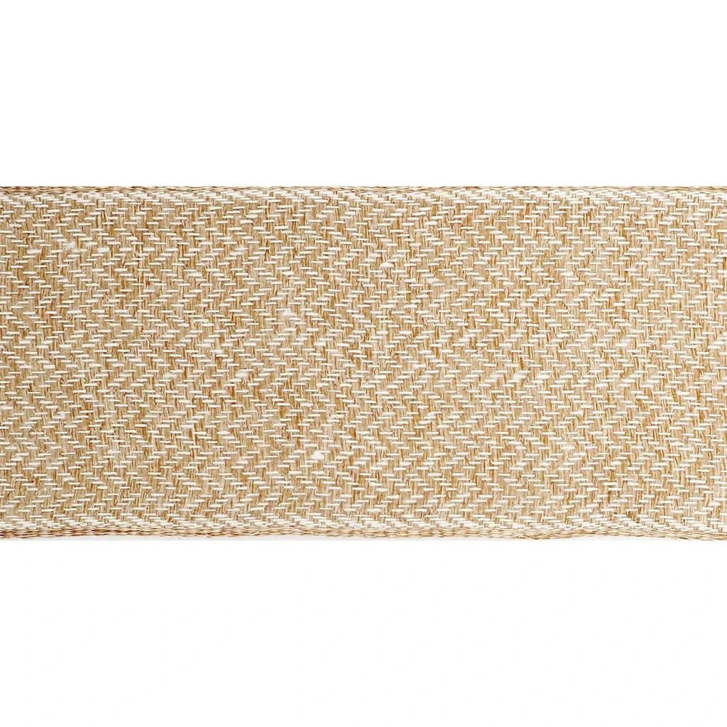 Wholesale π 12 Pack: 2.5" Wired Herringbone Ribbon by Celebrate It™ Décor π 3 Wholesale π 12 Pack: 2.5" Wired Herringbone Ribbon by Celebrate It™ Décor π - Image 3