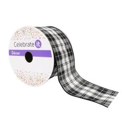 Best reviews of ⌛ 12 Pack: 2.5" Plaid Wired Ribbon by Celebrate It™ 💯