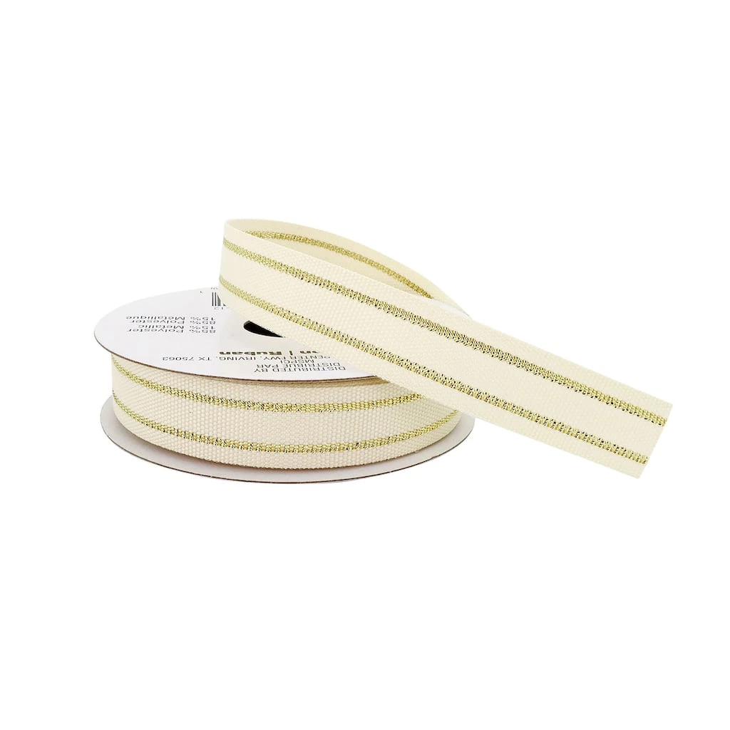 Best Pirce π 12 Pack: 5/8" Grosgrain Ticking Striped Ribbon by Celebrate It™ 360°™ βοΈ 2 Best Pirce π 12 Pack: 5/8" Grosgrain Ticking Striped Ribbon by Celebrate It™ 360°™ βοΈ - Image 2