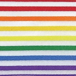 Hot Sale ⌛ 1.5" Sheer Wired Rainbow Striped Ribbon by Celebrate It™ 360°™ 🤩 -Celebrate It Sales Shop 10659266 4