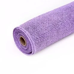Hot Sale ⭐ 21" Purple Poly Burlap Mesh by Celebrate It™ 🎁 -Celebrate It Sales Shop 10659768 3 1
