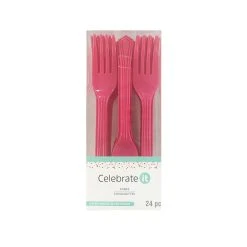 Cheapest 🔥 Plastic Forks by Celebrate It™, 24ct. 🎉