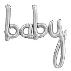 Best deal 👍 6 Pack: Silver Baby Foil Balloon by Celebrate It™ 🎉 -Celebrate It Sales Shop 10663036 3 1