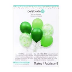 Discount ✔️ Green Balloon Bouquet Kit by Celebrate It™ 🧨