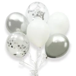 Outlet 😍 12 Pack: Silver Balloon Bouquet Kit by Celebrate It™ 👍 -Celebrate It Sales Shop 10663102 4 1