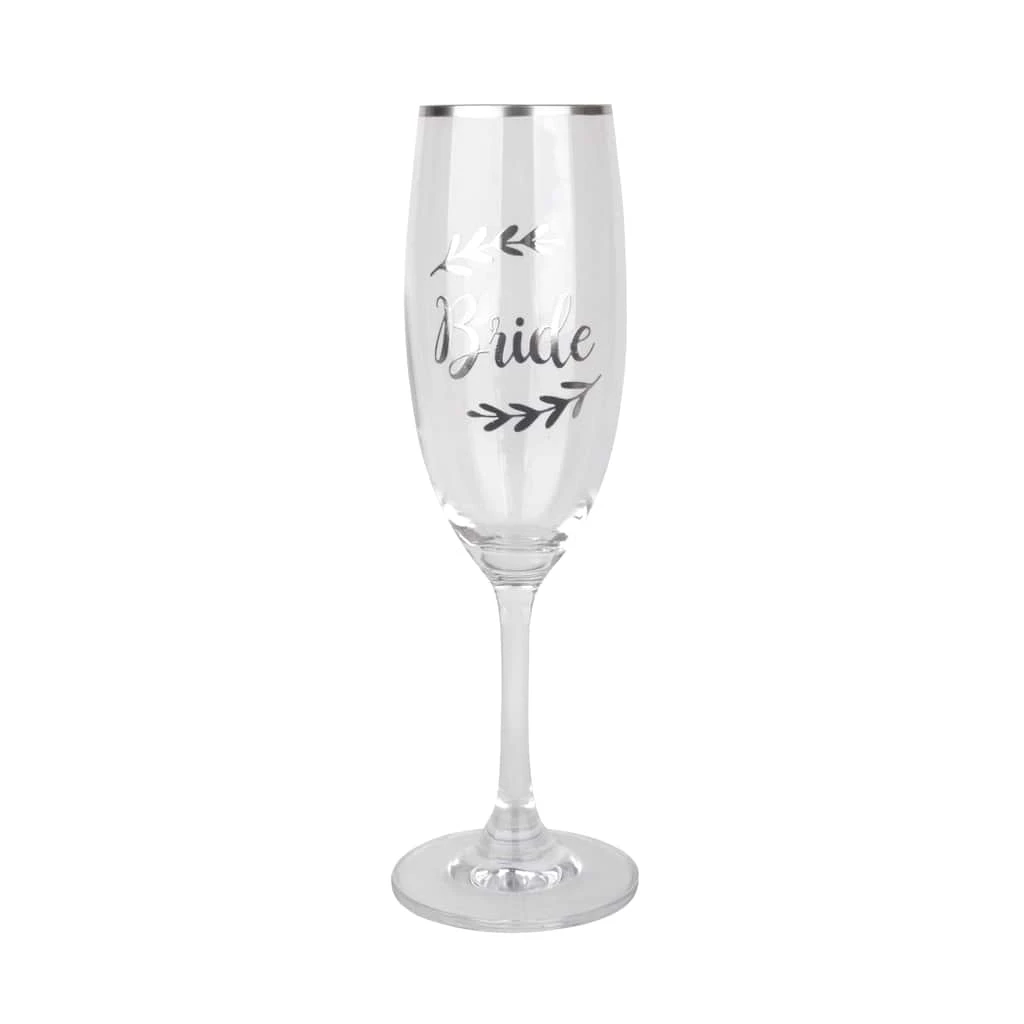 Best Pirce 🥰 6 Pack: Silver Bride Toasting Flute by Celebrate It™ ❤️ 1 Best Pirce 🥰 6 Pack: Silver Bride Toasting Flute by Celebrate It™ ❤️