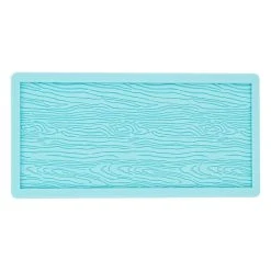 New 💯 6 Pack: Wood Grain Pattern Silicone Fondant Mold by Celebrate It® 😍