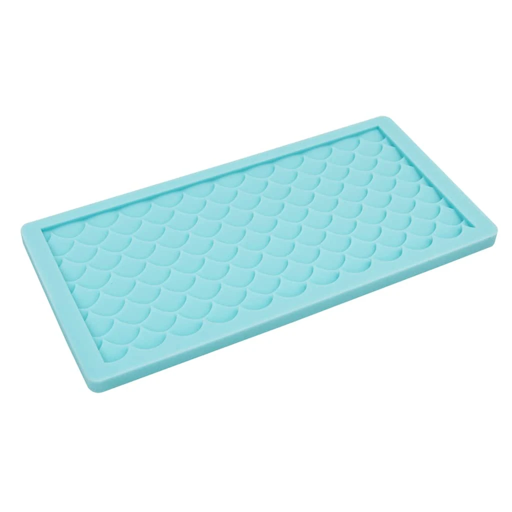 Budget 🤩 Scales Pattern Silicone Fondant Mold by Celebrate It® ✔️ 2 Budget 🤩 Scales Pattern Silicone Fondant Mold by Celebrate It® ✔️ - Image 2
