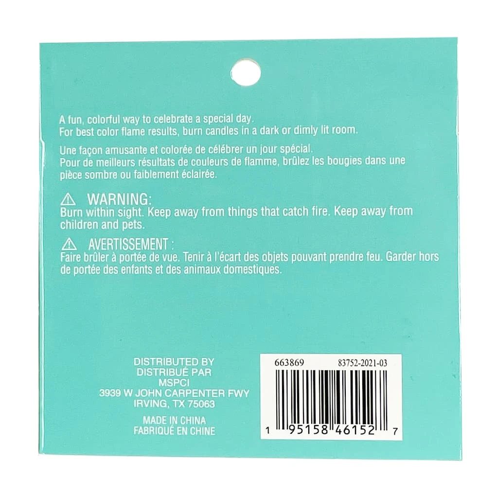 Buy 🧨 12 Packs: 12 ct. (144 total) Printed Pastel Color Flame Candles by Celebrate It® 😀 4 Buy 🧨 12 Packs: 12 ct. (144 total) Printed Pastel Color Flame Candles by Celebrate It® 😀 - Image 4