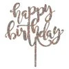 Best Sale ✨ Multicolor Glitter Happy 🌟 Birthday Cake Topper by Celebrate It™ ⌛