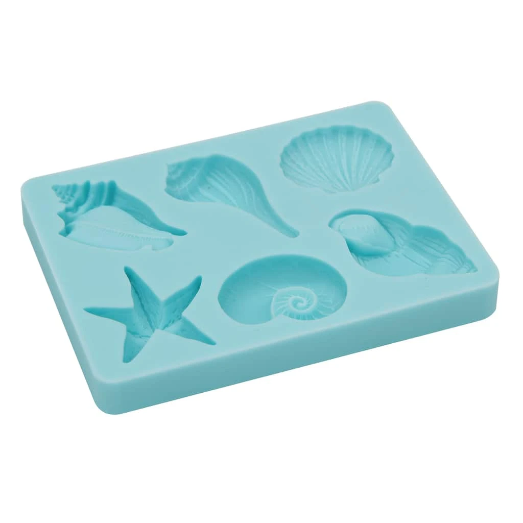 Buy 🔥 6 Pack: Sea Shell Silicone Fondant Mold by Celebrate It® ✔️ 2 Buy 🔥 6 Pack: Sea Shell Silicone Fondant Mold by Celebrate It® ✔️ - Image 2