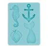 Best Sale 🎁 6 Pack: Ocean Life Silicone Fondant Mold by Celebrate It® 🧨