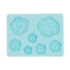 Best Pirce 🛒 6 Pack: Roses Silicone Fondant Mold by Celebrate It® 🔔