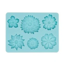 Best deal ⭐ 6 Pack: Flowers Silicone Fondant Mold by Celebrate It® ✔️
