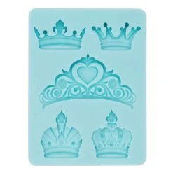 Best deal 🥰 6 Pack: Crowns Silicone Fondant Mold by Celebrate It® ✨