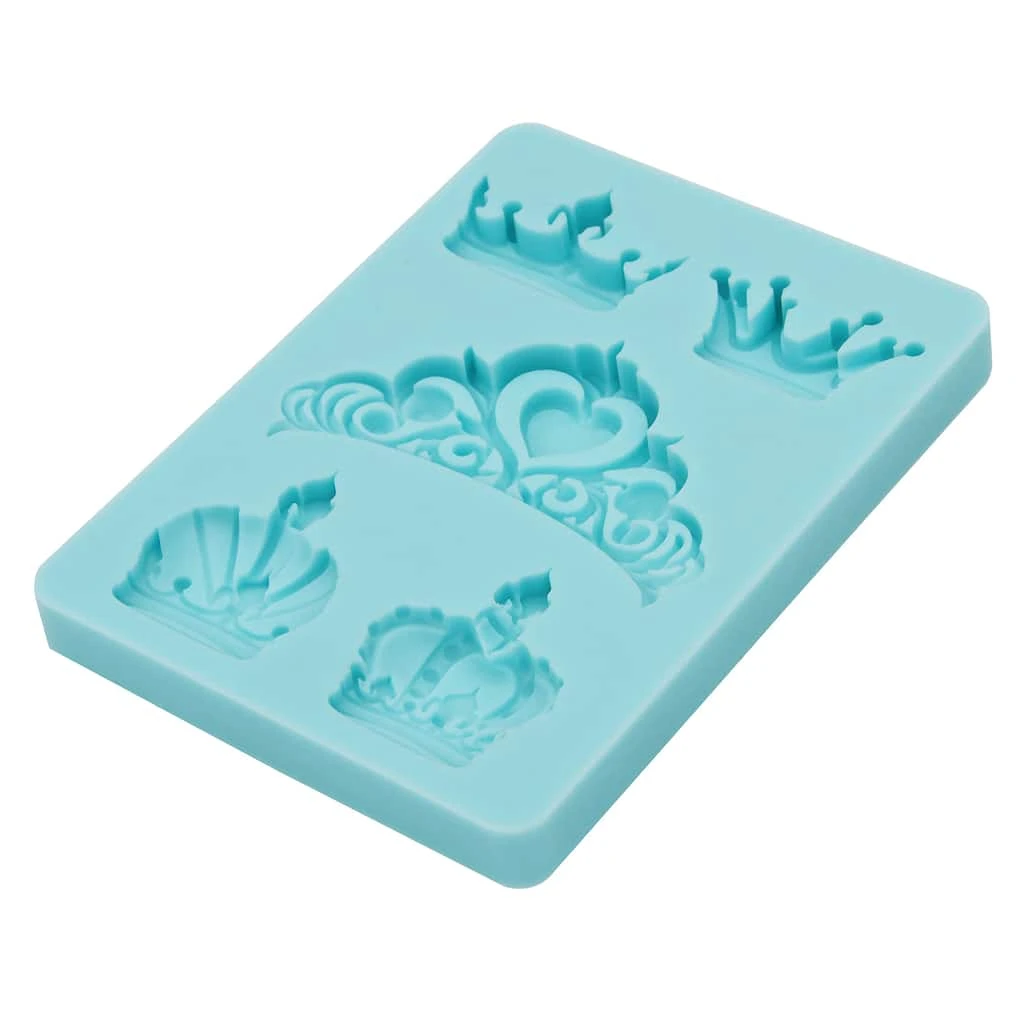 Buy 😀 Crowns Silicone Fondant Mold by Celebrate It® 🎉 2 Buy 😀 Crowns Silicone Fondant Mold by Celebrate It® 🎉 - Image 2