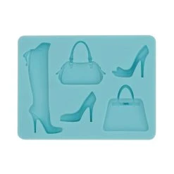 Budget ✔️ 6 Pack: Fashion Silicone Fondant Mold by Celebrate It® 😍