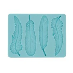 Best deal 🎉 6 Pack: Feathers Silicone Fondant Mold by Celebrate It® 🛒