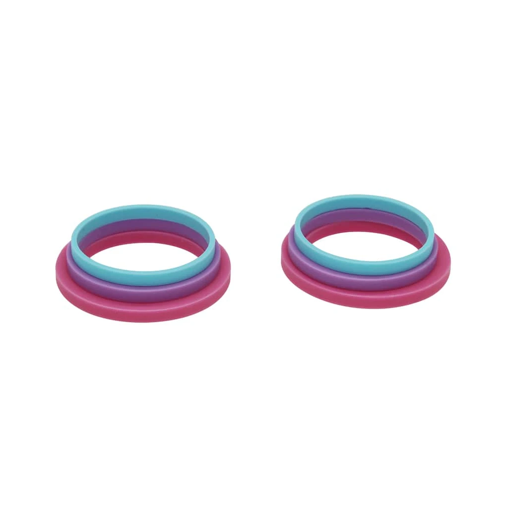 Buy ✨ Fondant Silicone Rolling Pin Guide Ring Set by Celebrate It® ✔️ 2 Buy ✨ Fondant Silicone Rolling Pin Guide Ring Set by Celebrate It® ✔️ - Image 2