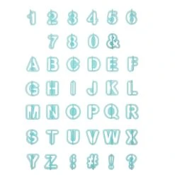 Best Pirce 🌟 Alphabet & Number Fondant Cut Out Set by Celebrate It® ✨