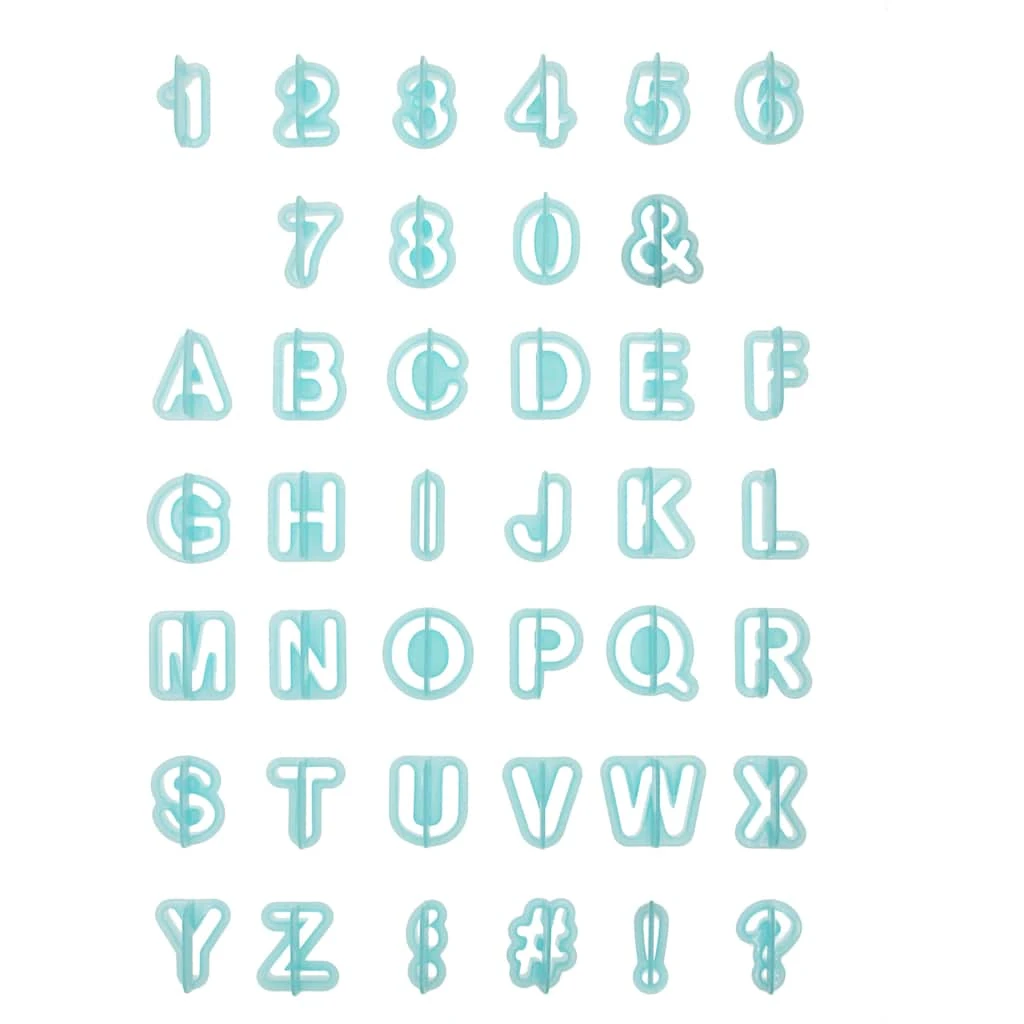 Best Pirce π Alphabet & Number Fondant Cut Out Set by Celebrate It® β¨ 1 Best Pirce π Alphabet & Number Fondant Cut Out Set by Celebrate It® β¨