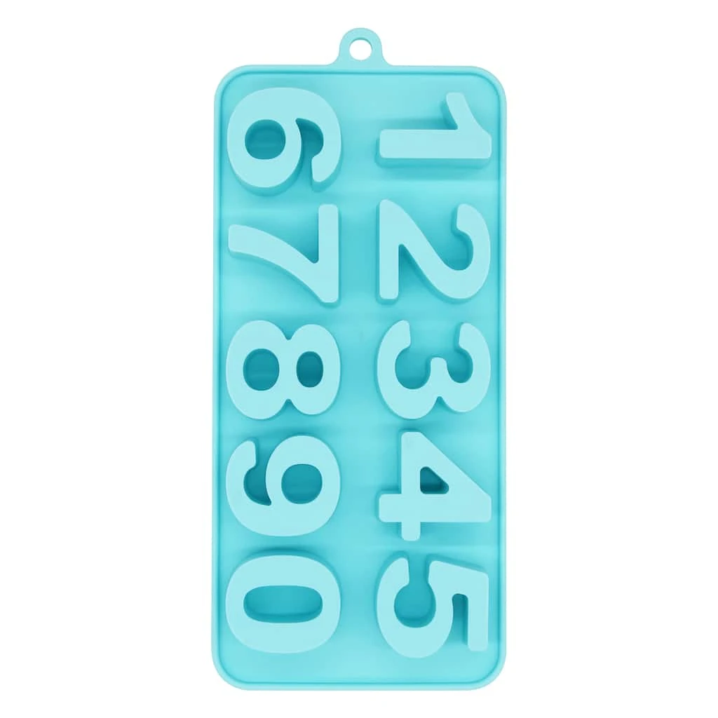 Budget ✨ Number Silicone 🔥 Candy Mold by Celebrate It™ ⭐ 1 Budget ✨ Number Silicone 🔥 Candy Mold by Celebrate It™ ⭐