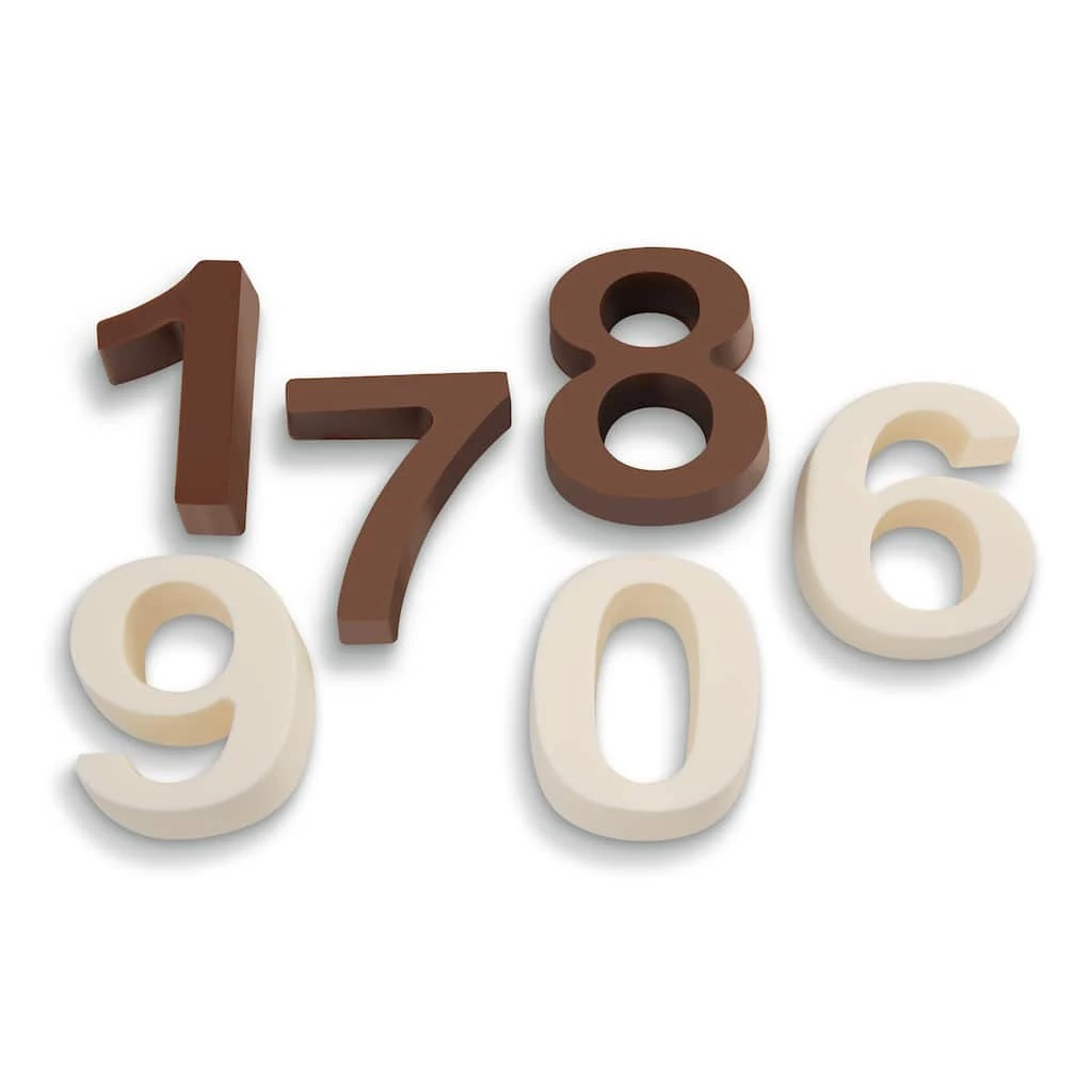 Budget ✨ Number Silicone 🔥 Candy Mold by Celebrate It™ ⭐ 4 Budget ✨ Number Silicone 🔥 Candy Mold by Celebrate It™ ⭐ - Image 4