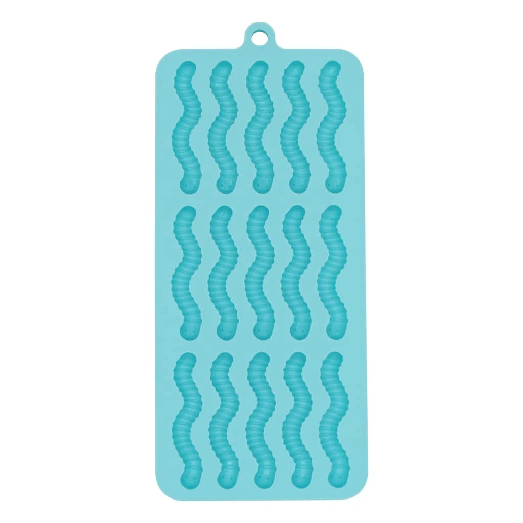 Wholesale 💯 Worm Silicone Candy Mold by Celebrate It™ ⭐ 2 Wholesale 💯 Worm Silicone Candy Mold by Celebrate It™ ⭐ - Image 2