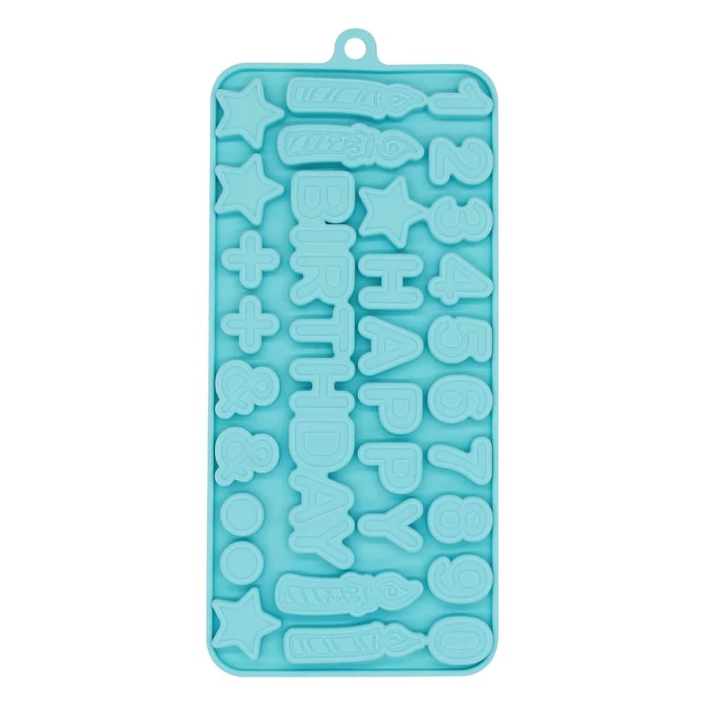 Best Pirce 😉 6 Pack: Happy Birthday Silicone 🎁 Candy Mold by Celebrate It™ ❤️ 1 Best Pirce 😉 6 Pack: Happy Birthday Silicone 🎁 Candy Mold by Celebrate It™ ❤️