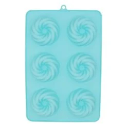 New 👍 6 Pack: Swirl Fluted Silicone Treat Mold by Celebrate It™ 🥰