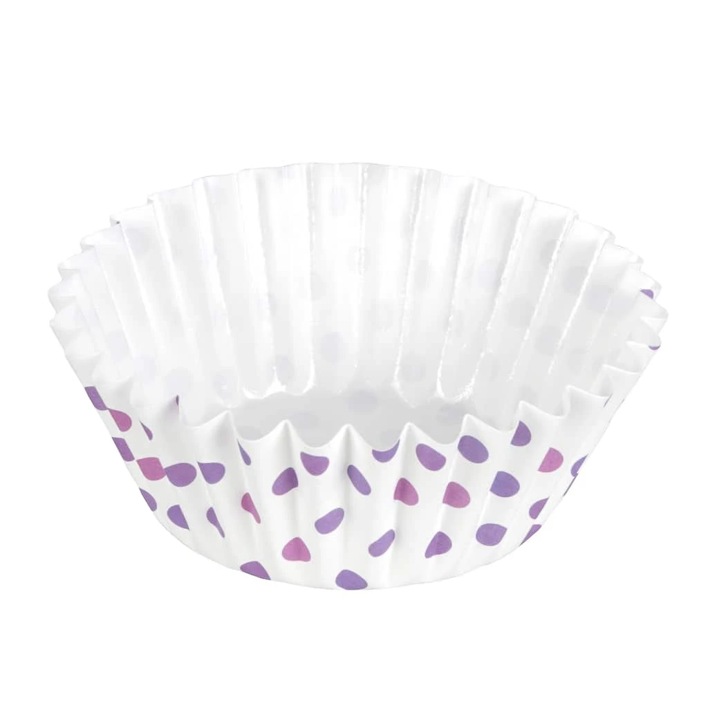 Outlet π 12 Packs: 36 ct. (432 total) Multi Purple Polka Dot Grease Resistant Baking Cups by Celebrate It® β 2 Outlet π 12 Packs: 36 ct. (432 total) Multi Purple Polka Dot Grease Resistant Baking Cups by Celebrate It® β - Image 2