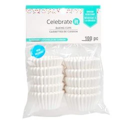 Best Sale 😉 12 Packs: 100 ct. (1,200 total) White Baking Cups by Celebrate It® 🧨
