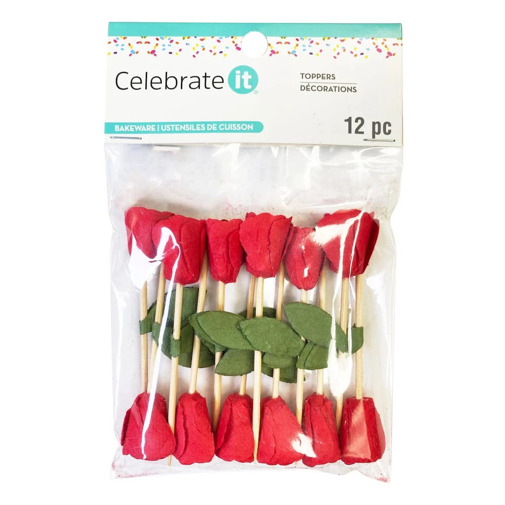 Best reviews of ⭐ Red Rose Toppers by Celebrate It® ❤️ 2 Best reviews of ⭐ Red Rose Toppers by Celebrate It® ❤️ - Image 2