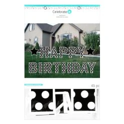 Cheapest 🎁 4 Pack: Polka Dot Happy ✨ Birthday Yard Sign by Celebrate It™ ⌛