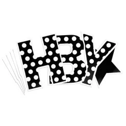 Cheapest 🎁 4 Pack: Polka Dot Happy ✨ Birthday Yard Sign by Celebrate It™ ⌛ -Celebrate It Sales Shop 10665845 4 1