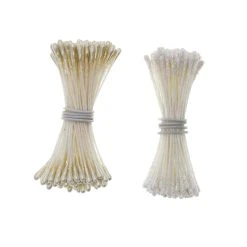 Brand new ⌛ 6 Packs: 180 ct. (1,080 total) White Pearl & Glitter Flower Stamens by Celebrate It™ 😀