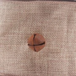 Best Sale 🔥 3.5" Faux Burlap Wired Bell Ribbon by Celebrate It™ 😉 Christmas ✔️ -Celebrate It Sales Shop 10668784 3