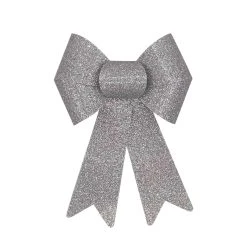 Top 10 🧨 9" Silver Glitter Bow by Celebrate It™ Christmas ⌛