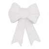 Brand new ❤️ 9" White Fur Bow by Celebrate It™ ✔️ Christmas 👏
