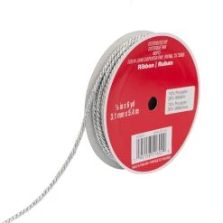 Buy ⌛ 1/8" Metallic Twisted Cord Ribbon by Celebrate It™ 🤩 Christmas ✔️ -Celebrate It Sales Shop 10670157 5