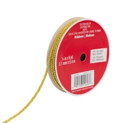 Top 10 ✔️ 1/8" Metallic Twisted Cord Ribbon by Celebrate It™ 🌟 Christmas ⌛ -Celebrate It Sales Shop 10670158 5