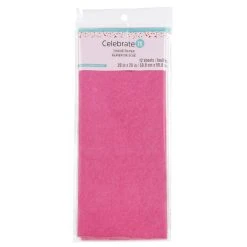 Buy 💯 Pink Tissue Paper by Celebrate It™, 12 Sheets 🤩