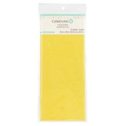 New 🔥 24 Packs: 12 ct. (288 total) Yellow Tissue Paper by Celebrate It™ 💯