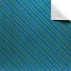 Cheap ⌛ Green & Blue Striped Gift Wrap by Celebrate It™ 🎉