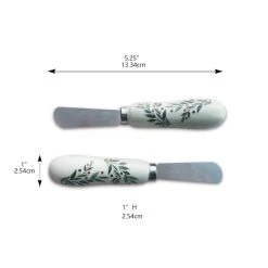 Outlet ⌛ 5.25" Leaf & Berry Spreaders by Celebrate It™ ❄ Christmas, 2ct. ⌛ -Celebrate It Sales Shop 10676986 3