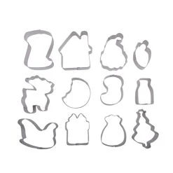 Buy ⭐ Mini Santa Mini Cookie Cutter Set by Celebrate It® 🥰 Christmas ✔️