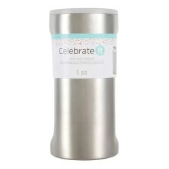 Cheap 🎁 24 Pack: 12oz. Stainless Steel Slim Can Cooler by Celebrate It® 🌟