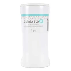 Hot Sale ✔️ 12oz. White Stainless Steel Slim Can Cooler by Celebrate It® ✔️