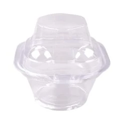 New 🧨 Clear Cupcake Clamshells by Celebrate It®, 6ct. ✔️